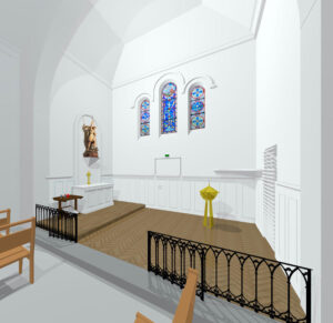 Renovation Oratoire Donner pour la souscription de la rénovation de la chapelle Saint Michel de notre église